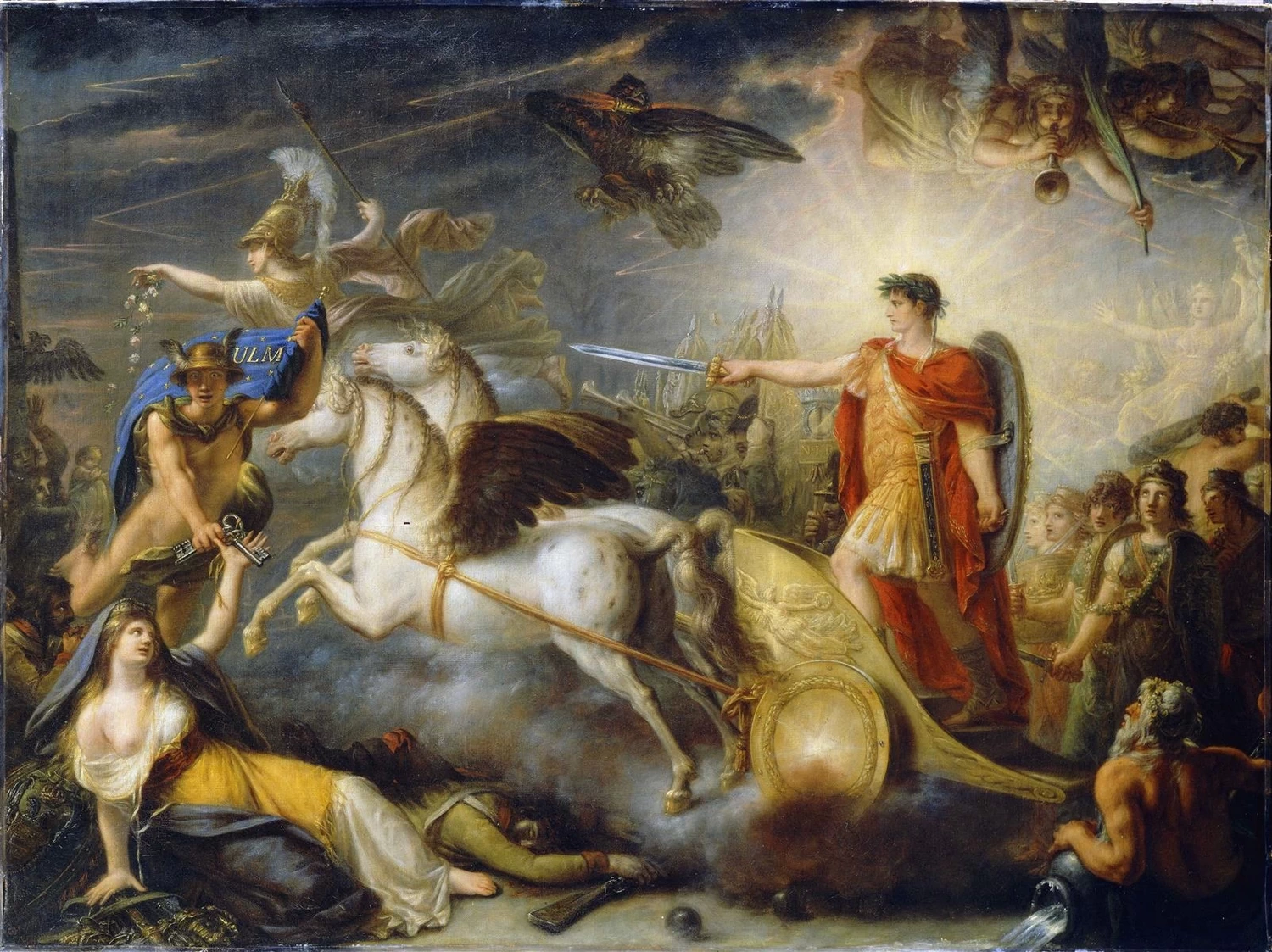 Allegoria della resa di Ulm, 20 ottobre 1805